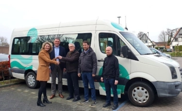 Rolstoelbus voor Oekraïne