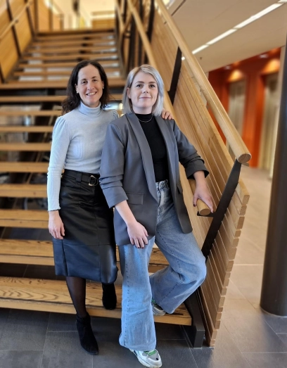 Sandra Bechthum en Marleen van Alphen